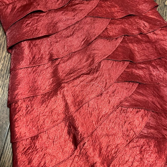 London Times Maroon/wine Dress NWT - Picture 7 of 7